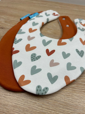 Hearts Bib