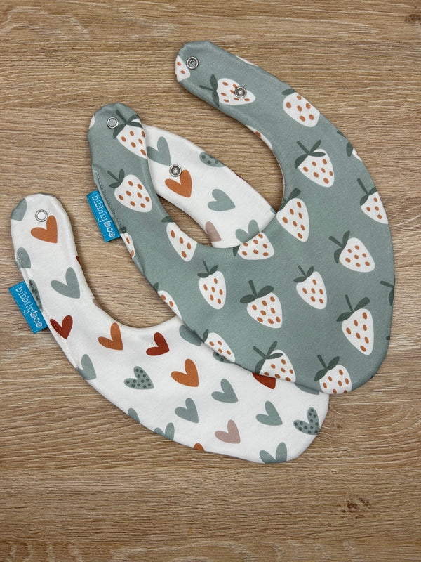 Strawberries Bib