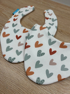 Hearts Bib