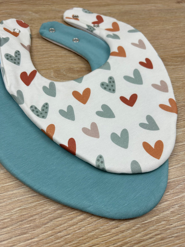 Hearts Bib