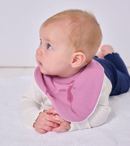 Plain Plum Bib