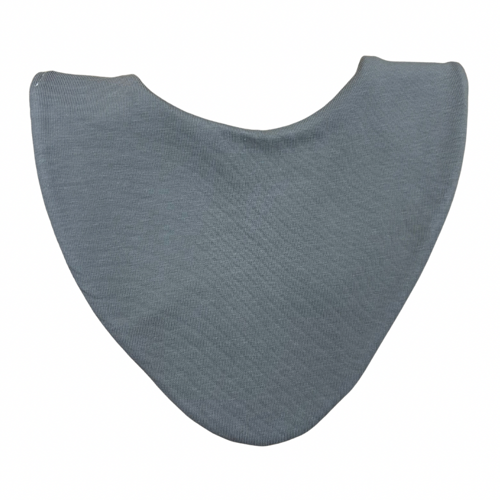 Plain Grey Bib