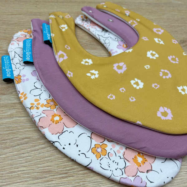 Pastel Floral Bib