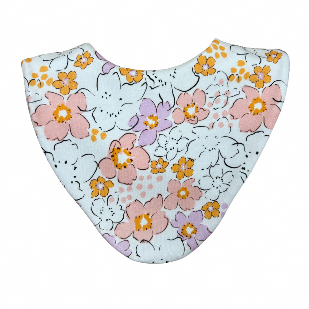 Pastel Floral Bib