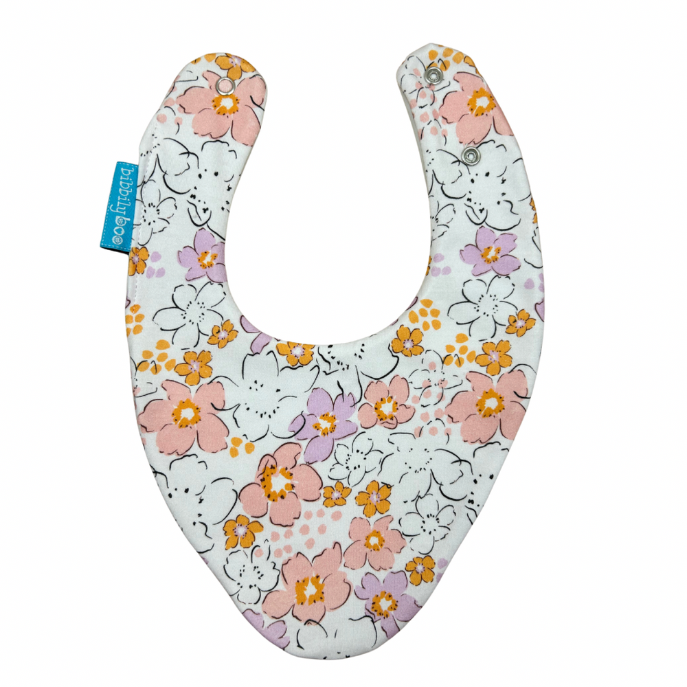 Pastel Floral Bib