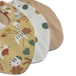 Safari Bundle of 3 Bibs