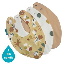 Charger l&#39;image dans la galerie, Safari Bundle of 3 Bibs
