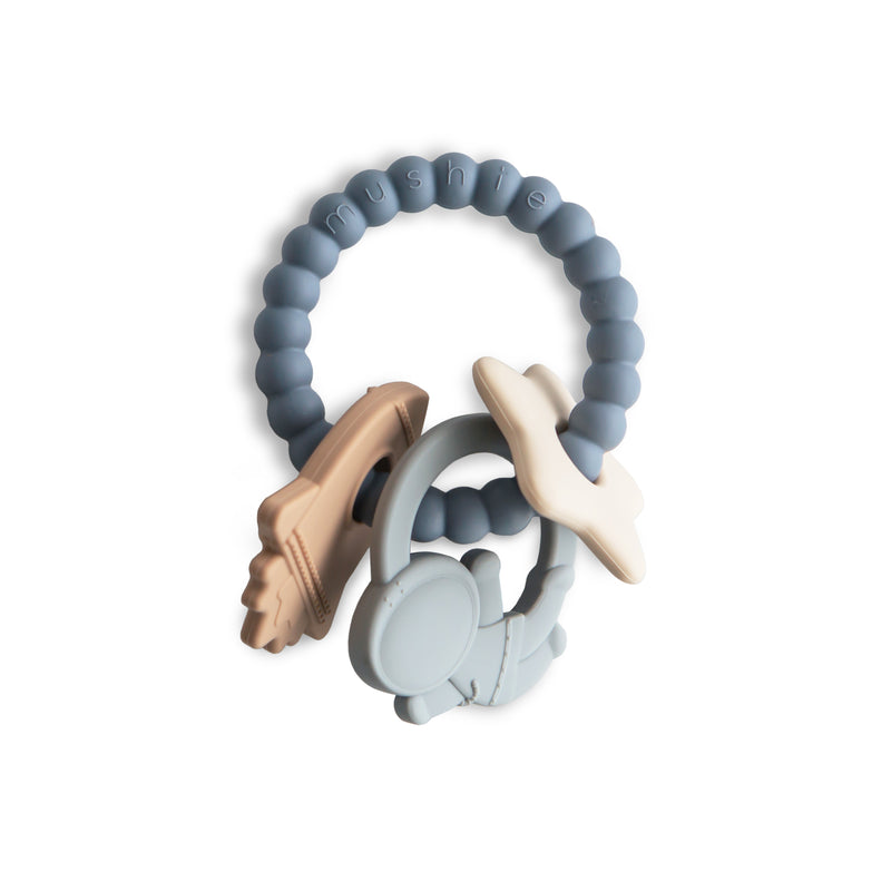 MUSHIE Teething Ring - Space