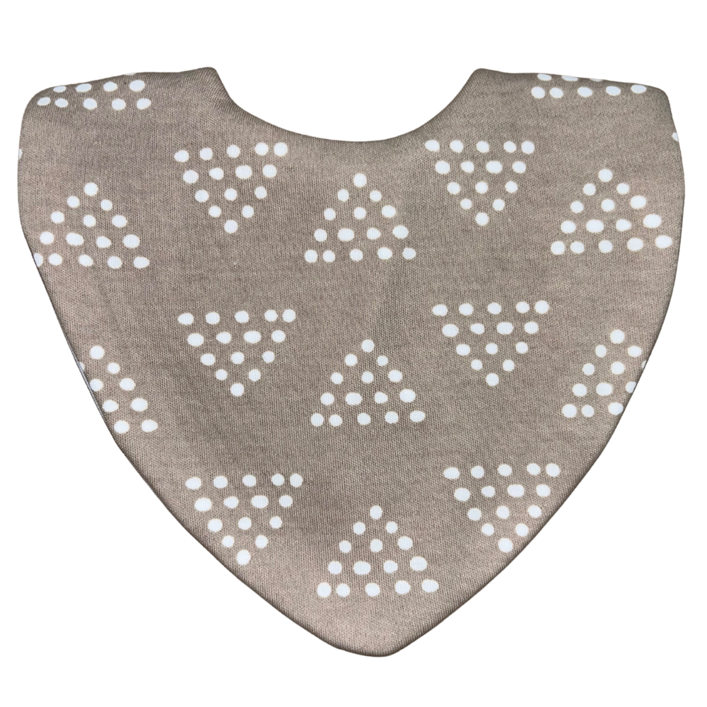 Triangle Dots Bib