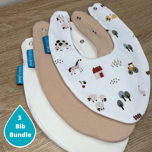 Farm Bundle of 3 Bibs