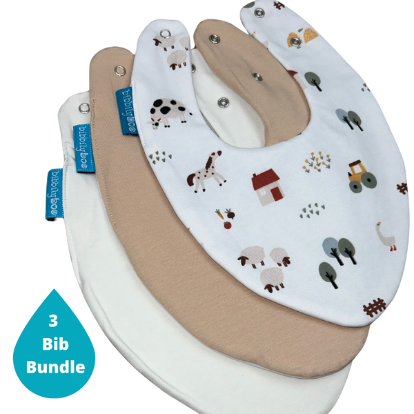 Farm Bundle of 3 Bibs