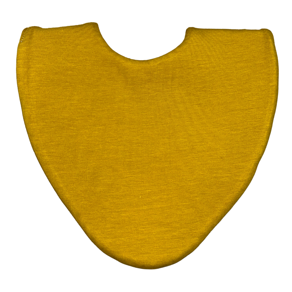 Plain Mustard Bib