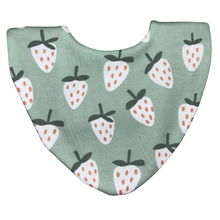 Load image into Gallery viewer, Strawberry &amp; Hearts Bundle of 3 Bibs
