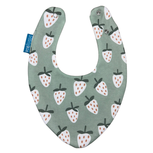 Strawberry & Hearts Bundle of 3 Bibs