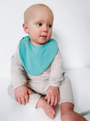 Plain Sage Green Bib